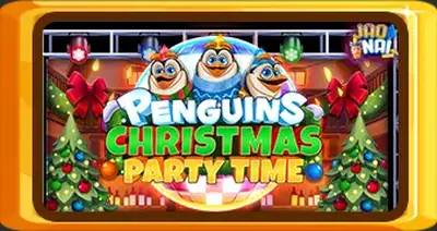Penguins Christmas Party Time
